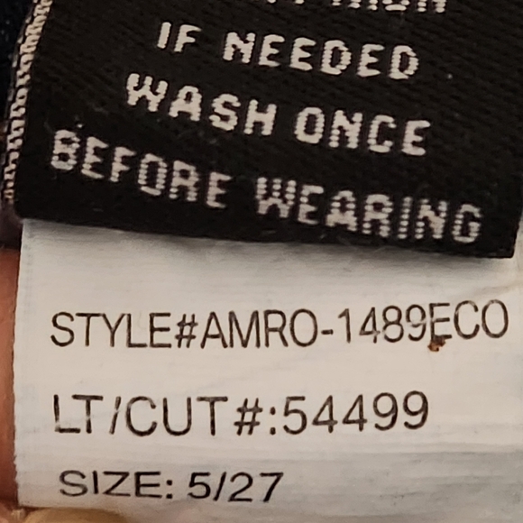 ASHLEY MASON Womens Juniors Size 5/27 Dark Wash Bootcut Embroidered Y2K Festival - Picture 11 of 13